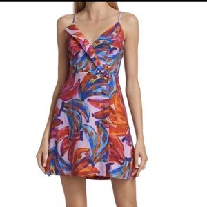 Farm Rio Colorful Sleeveless Mini Dress